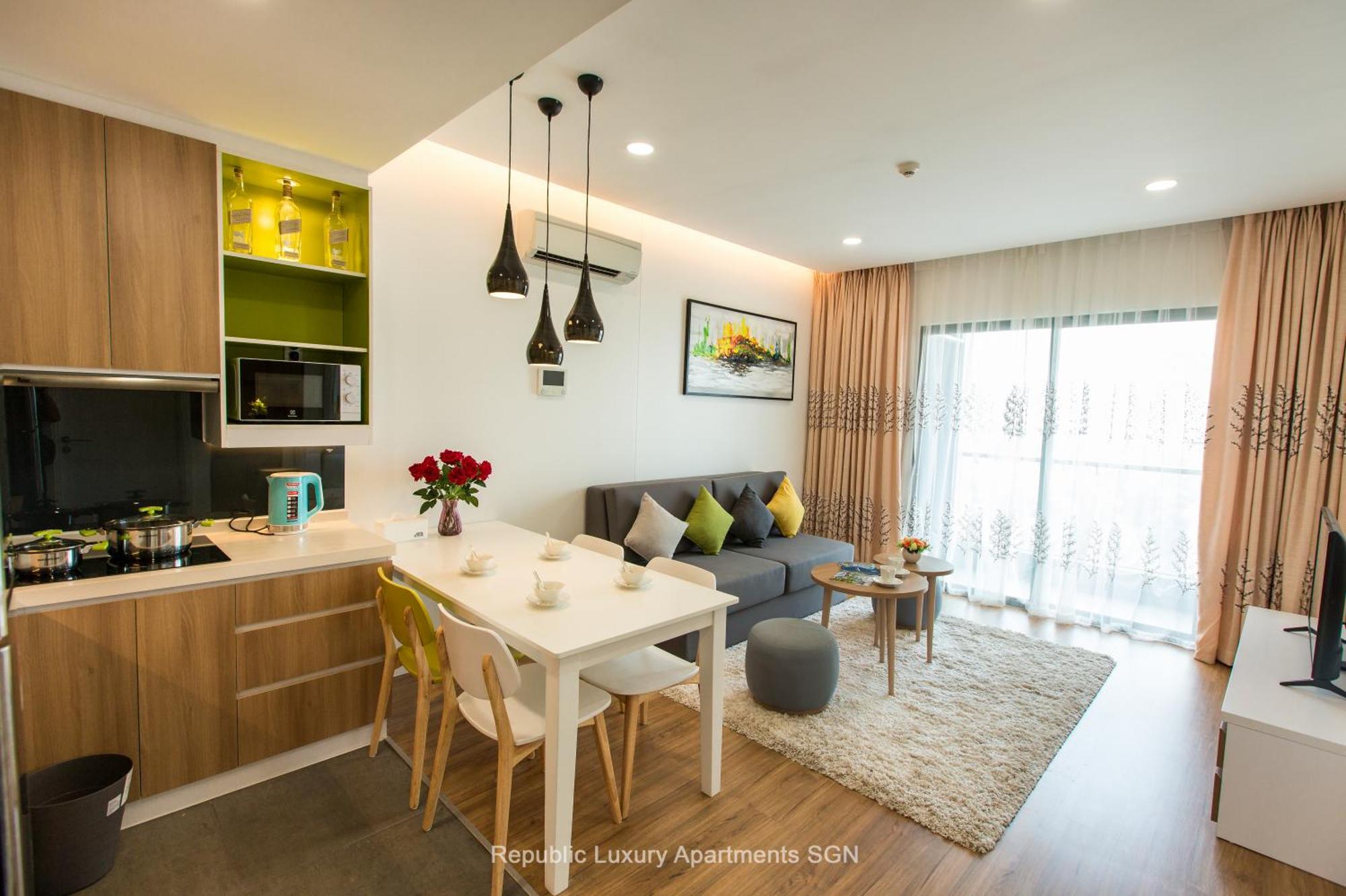 Republic Apartments Saigon Airport Ho Chi Minh-Byen Eksteriør billede